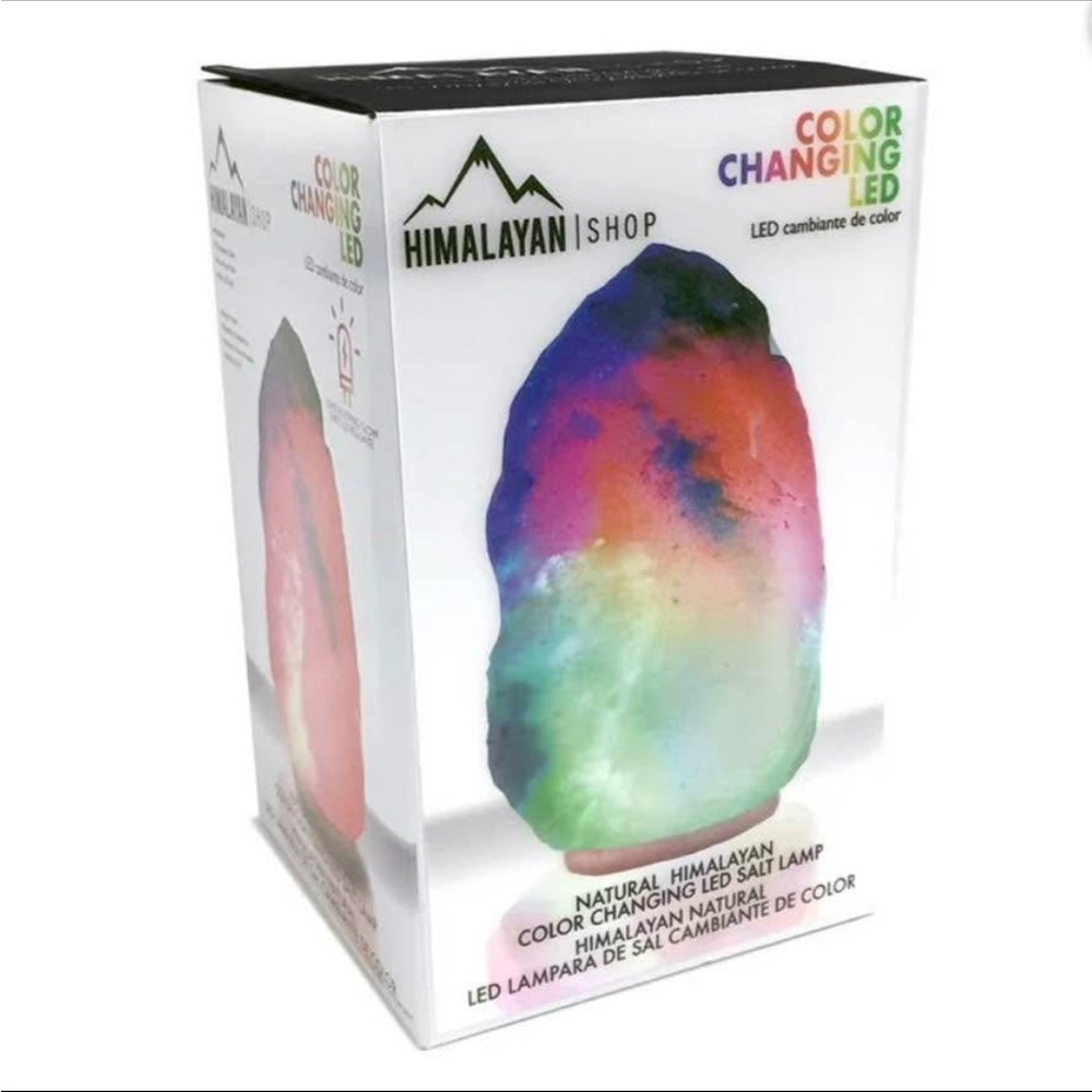 🏡 Natural Himalayan Salt Lamp | Ambient Color-Changing Artisan Glow Light